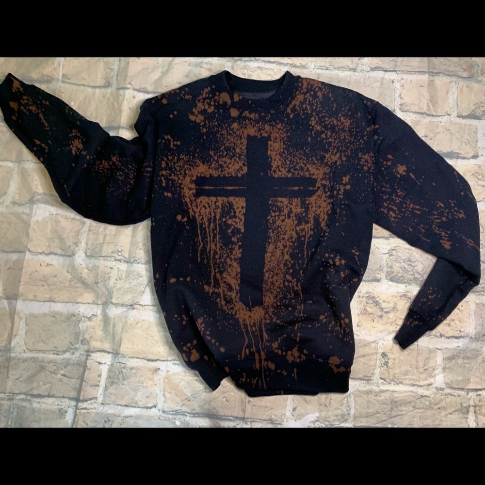 Bleached sweatshirt